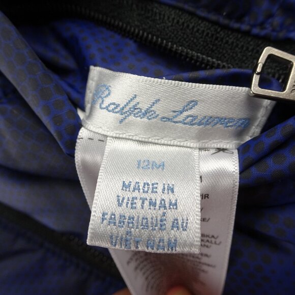 Ralph Lauren Baby Boy Reversible Camo Puffer Vest Jacket Size 12M - Picture 4 of 7